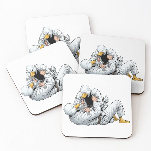 Item preview, Brazilian jiu jitsu Duck designed and sold by RAWLIFEGRAPHIC.