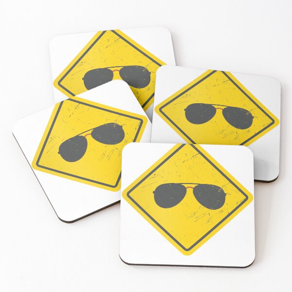 Item preview, Sunglasses Warning Sign designed and sold by Artful-inks.