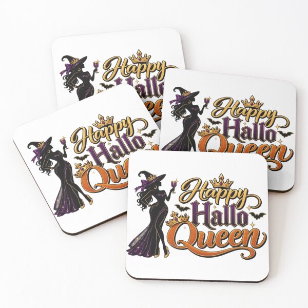 Item preview, Hallo Queen Cute Cartoon Halloween Princess Witch Girl designed and sold by hardingcarl2.
