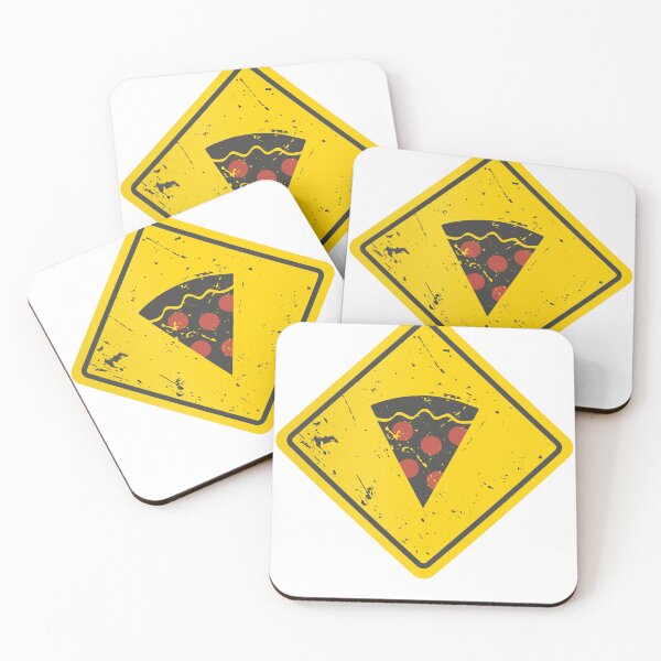 Item preview, Pizza Slice Warning Sign designed and sold by Artful-inks.