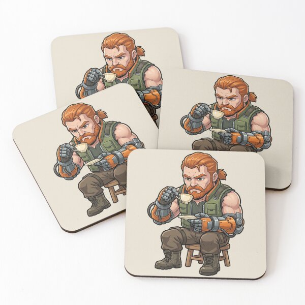 Item preview, Breach Takes His Tiny Tea Break Seriously designed and sold by ELmestka.