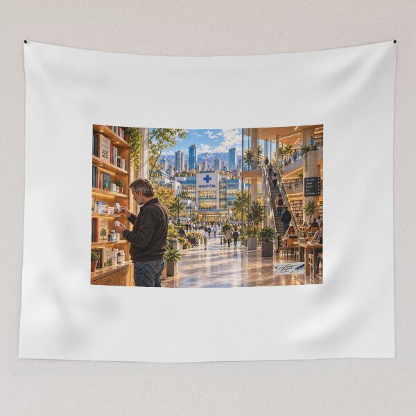 Item preview, Between Health and Knowledge designed and sold by JJESTOICO.