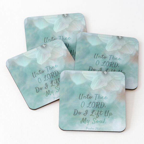 Item preview, Bible Verse Art - Prayer - Unto Thee O Lord Do I Lift Up My Soul, Psalm 25:1 designed and sold by Angela Dow.