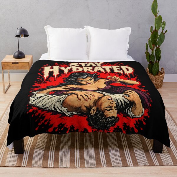 Item preview, Stay Hydrated Vampire Woman Feminist Horror designed and sold by TeeARTHY.