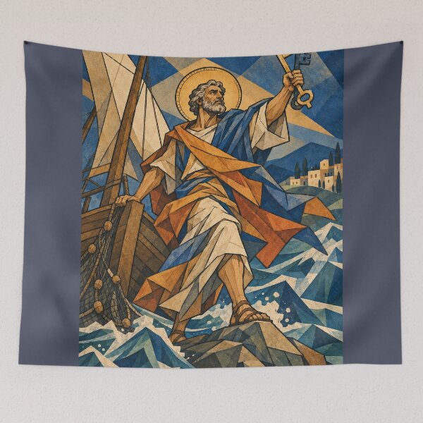 Item preview, Saint Peter the Apostle - Epic Sacred Art designed and sold by Iknu art.
