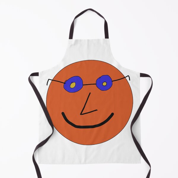 Item preview, Orange Smiley Face | Retro Happy Face Design designed and sold by Peaceful Lotus Home Design.