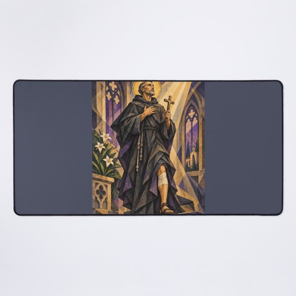 Item preview, Saint Peregrine Laziosi - Epic Sacred Art designed and sold by Iknu art.