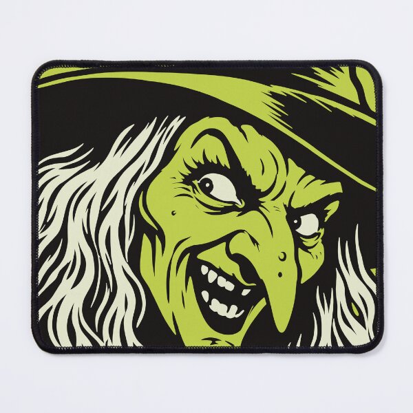 Item preview, Vintage Halloween Witch Face designed and sold by ChunkByChunk.