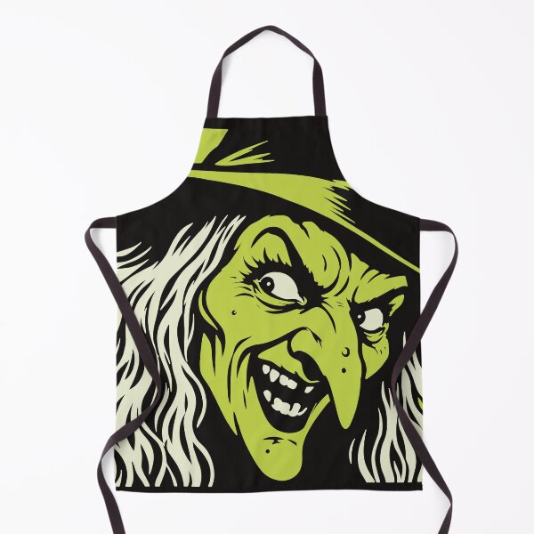 Item preview, Vintage Halloween Witch Face designed and sold by ChunkByChunk.
