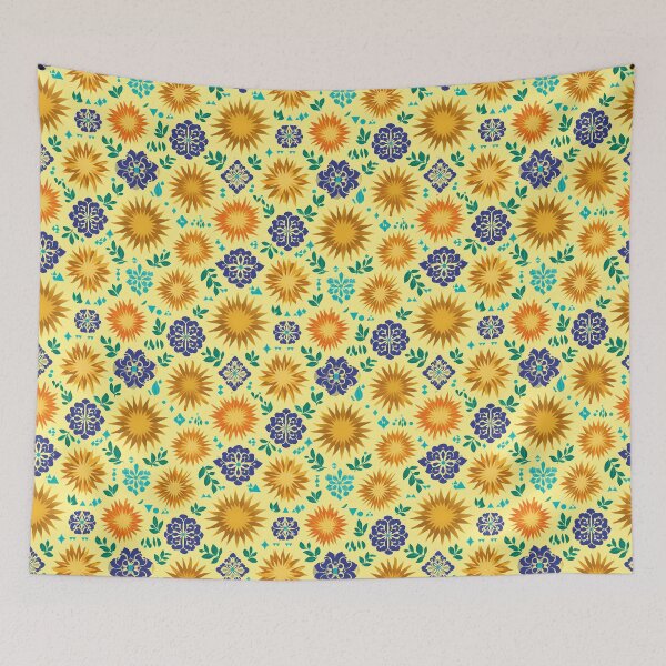 Item preview, Intricate Ornamental Mandala & Folk Floral Pattern 01 designed and sold by The Design Asset Station.