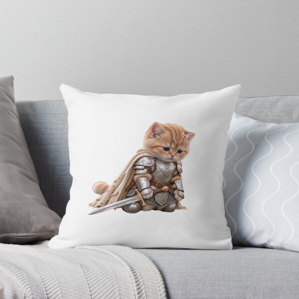 Item preview, Knight cat - sad  designed and sold by t-patterns.