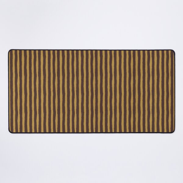 Item preview, Retro Yellow Brown Stripes Vintage Whimsy 70s designed and sold by Chatula Print Studio.