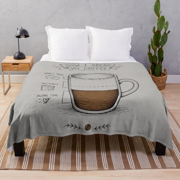 Item preview, Vintage Coffee Mug Diagram: How I Spend designed and sold by JC Art Creations.