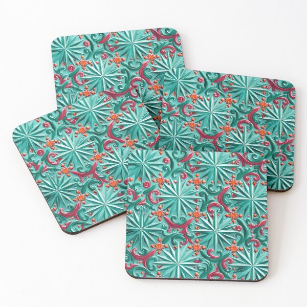 Item preview, Bohemian Ethnic Medallion Floral Seamless Pattern 04 designed and sold by The Design Asset Station.