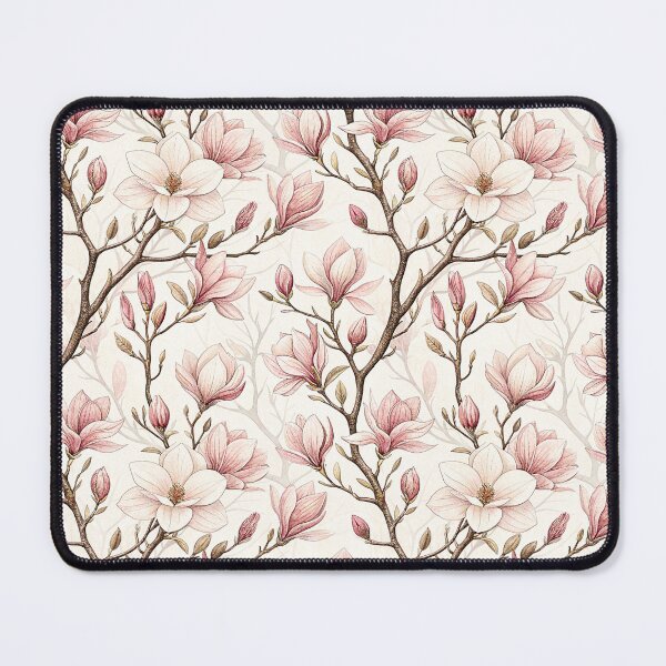 Item preview, Blush Pink Magnolia Botanical Pattern designed and sold by Storybook Botanica.