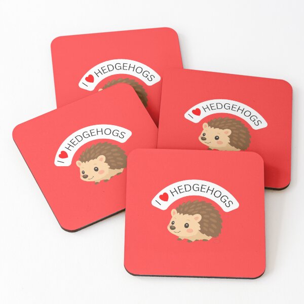 Item preview, I Heart Hedgehogs designed and sold by ArtByMEDesigns.