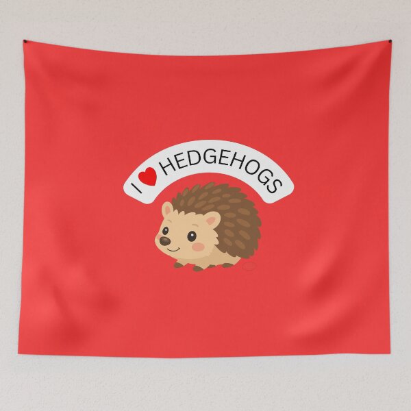 Item preview, I Heart Hedgehogs designed and sold by ArtByMEDesigns.