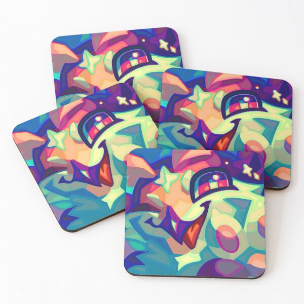 Item preview, Colorful Abstract Bird With Stars Illustration designed and sold by elijbclaude.