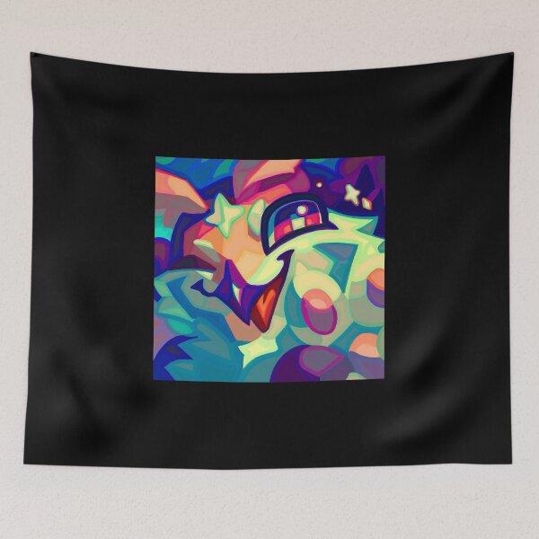 Item preview, Colorful Abstract Bird With Stars Illustration designed and sold by elijbclaude.