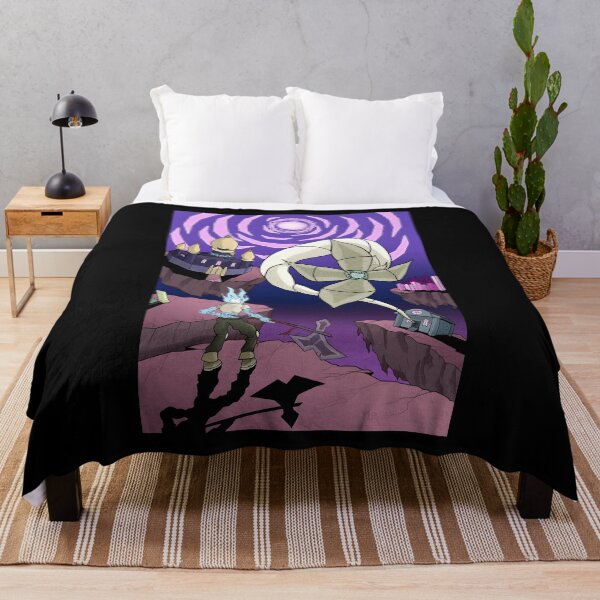 Item preview, Fantasy Warrior Facing Mystic Floating Islands with Giant Flower designed and sold by elijbclaude.