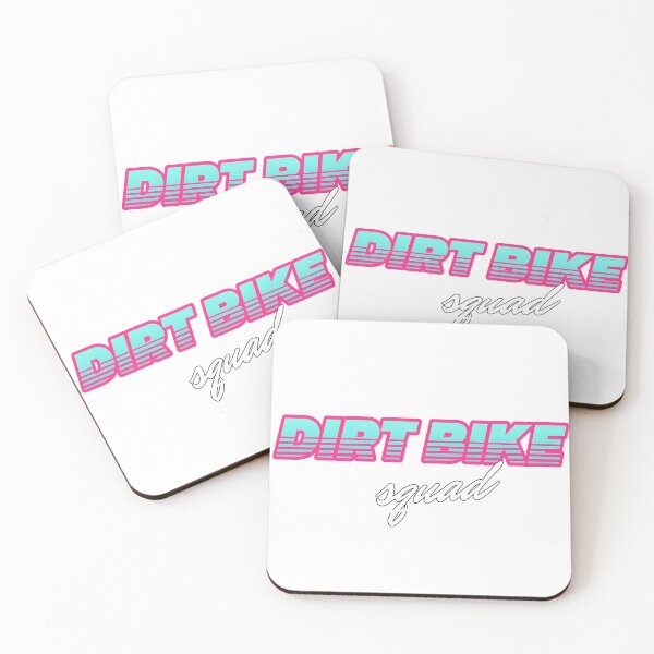 Item preview, Dirt Bike Squad Retro 80s Lettering designed and sold by YZKDesign.