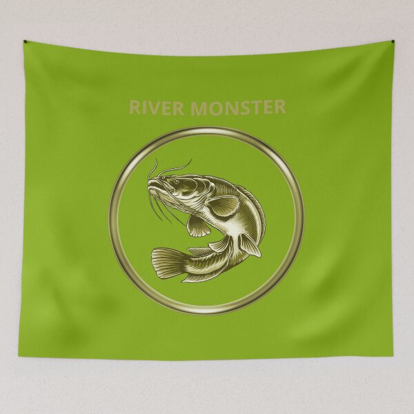 Item preview, River Monster Catfish | Powerful Freshwater Predator designed and sold by DidiDesignShop.
