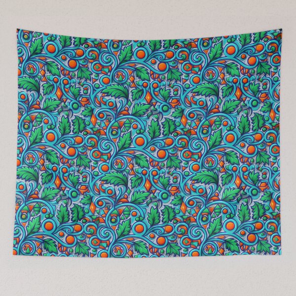 Item preview, Bohemian Ethnic Medallion Floral Seamless Pattern 06 designed and sold by The Design Asset Station.