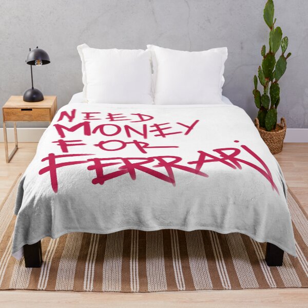 Item preview, Need money for ferrari designed and sold by Tanya Zevallos.