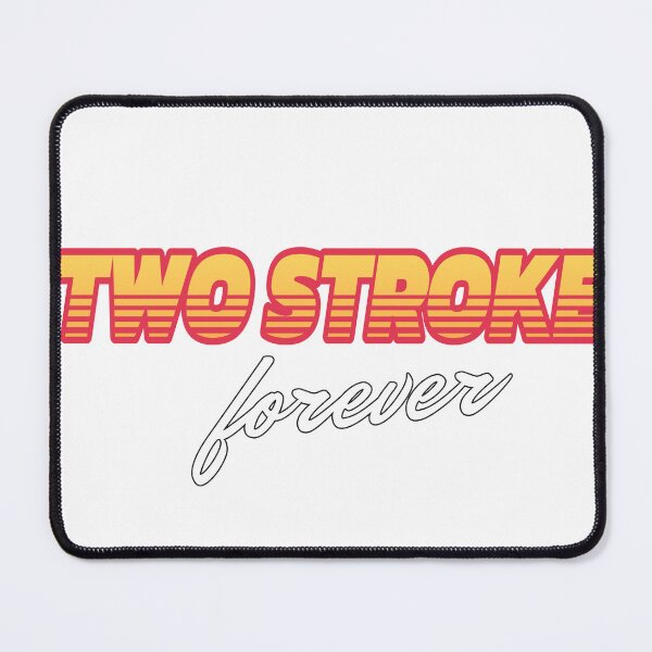 Item preview, Two Stroke Forever Retro 80s Lettering designed and sold by YZKDesign.