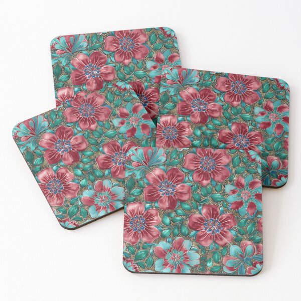 Item preview, Intricate Ornamental Mandala & Folk Floral Pattern 07 designed and sold by The Design Asset Station.