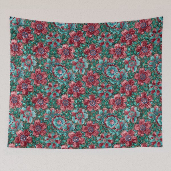 Item preview, Intricate Ornamental Mandala & Folk Floral Pattern 07 designed and sold by The Design Asset Station.