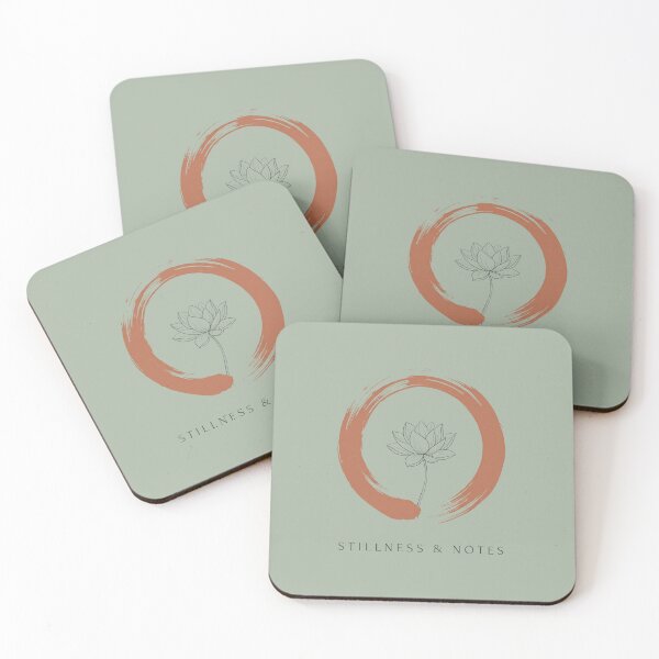 Item preview, Japandi Enso Lotus Stillness Notes Sage Journal designed and sold by Living-Present.