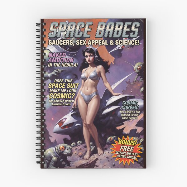 Item preview, Space Babes Magazine • Saucers, Sex Appeal & Science! designed and sold by graficsfx.