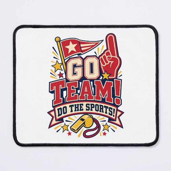 Item preview, Go Team! Do the Sports! Retro Pennant Cheer designed and sold by thebigleebowski.