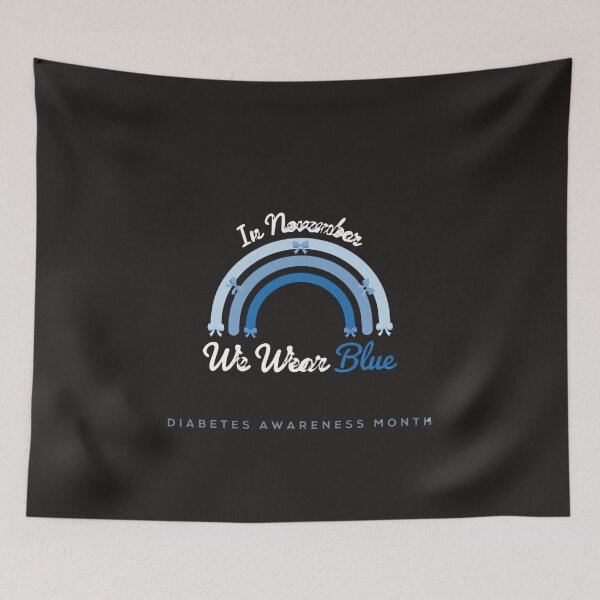 Item preview, November Diabetes Awareness Blue Rainbow designed and sold by dragonbol023.