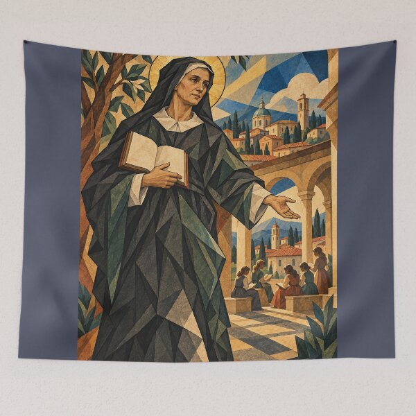 Item preview, Saint Angela Merici - Epic Sacred Art designed and sold by Iknu art.