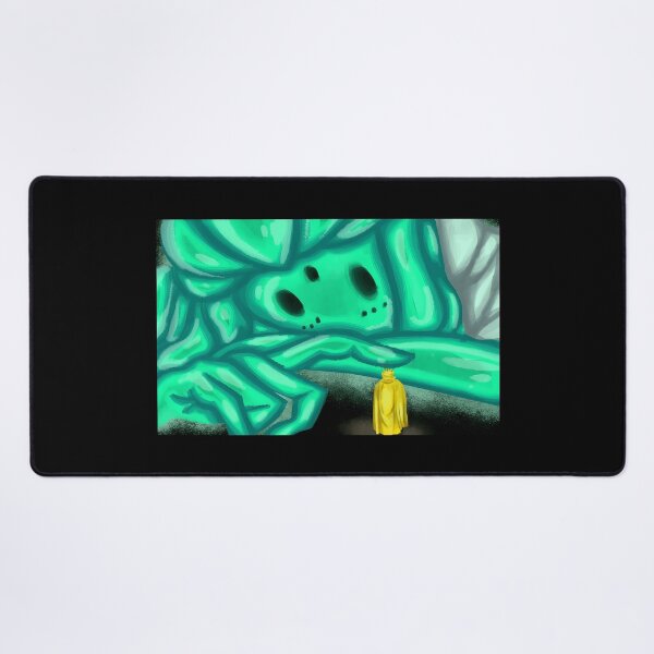 Item preview, Surreal Giant Frog Encounter with Hooded Figure designed and sold by elijbclaude.