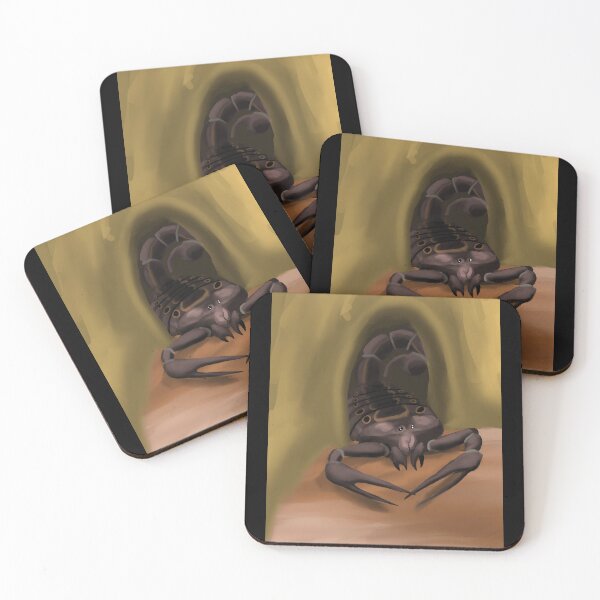Item preview, Cute Cartoon Scorpion In Desert Burrow Illustration designed and sold by elijbclaude.