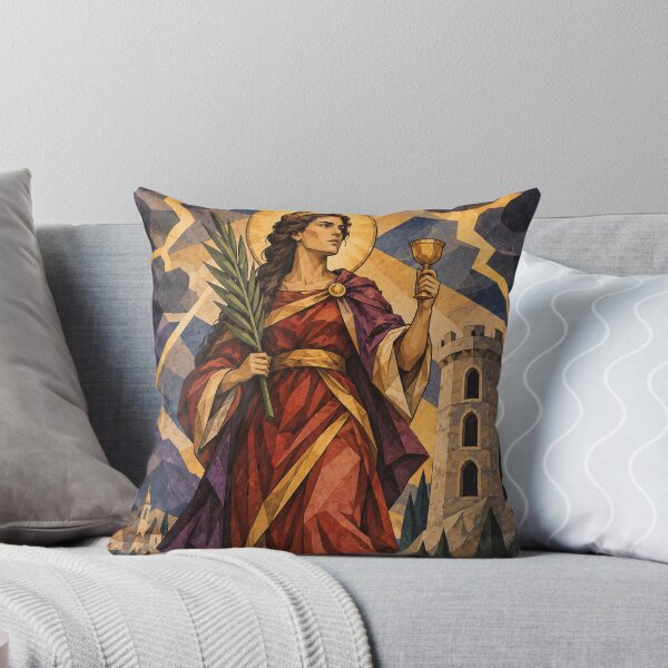 Item preview, Saint Barbara - Epic Sacred Art designed and sold by Iknu art.