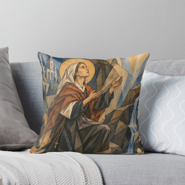 Item preview, Saint Bernadette Soubirous - Epic Sacred Art designed and sold by Iknu art.