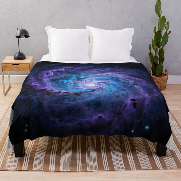 Item preview, Cosmic Nebula – Violet Blue & Turquoise Space Art designed and sold by simaso.