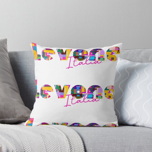 Item preview, Levone, Torino, Italy, Italia, colorful typography design for travellers designed and sold by Wanderful-roads.