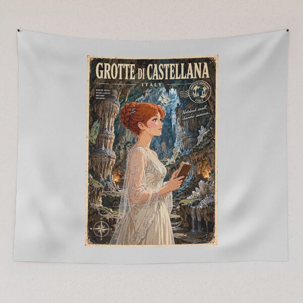 Item preview, Italy — Grotte di Castellana — A Journey Into the Stone designed and sold by DibujandoPorfa.