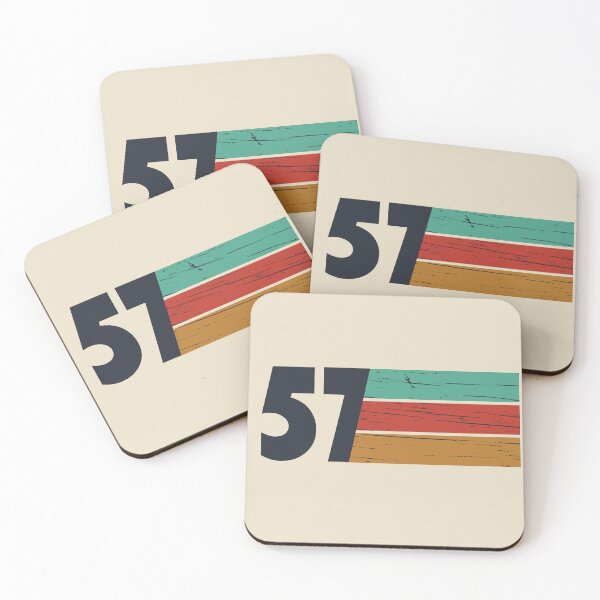 Item preview, Retro Born in 1957 Vintage 70th Birthday Gift designed and sold by Alexaltay.