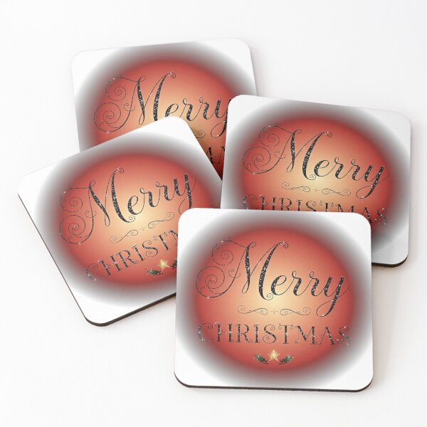 Item preview, Merry Christmas Glitter Holiday Typography designed and sold by BoldcreationsM.