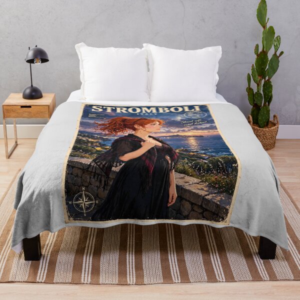 Item preview, Italy — Stromboli — Beneath the Volcano's Glow designed and sold by DibujandoPorfa.