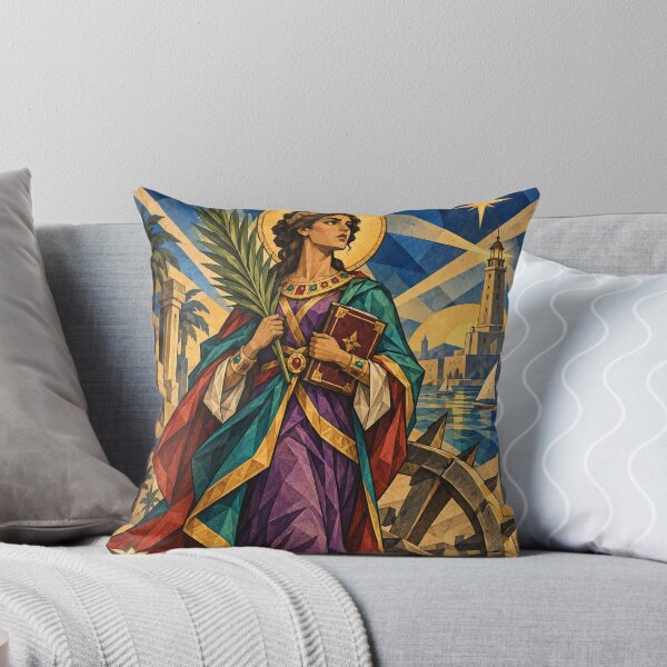 Item preview, Saint Catherine of Alexandria - Epic Sacred Art designed and sold by Iknu art.