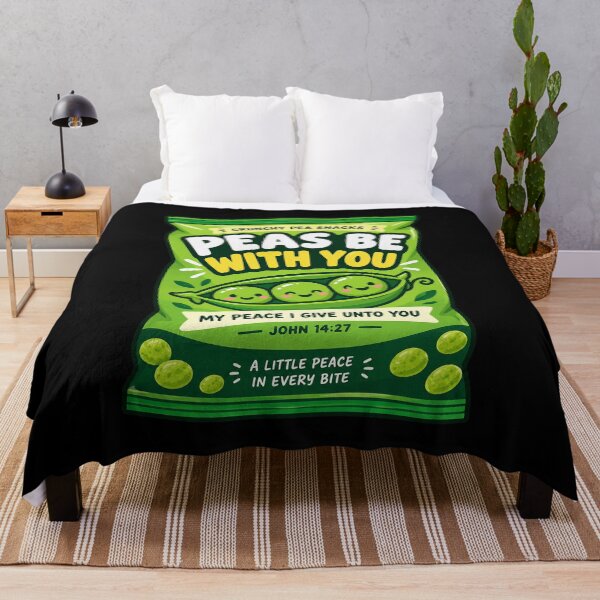 Item preview, Peas Be With You - John 14:27 My Peace I Give Unto You designed and sold by plushism.