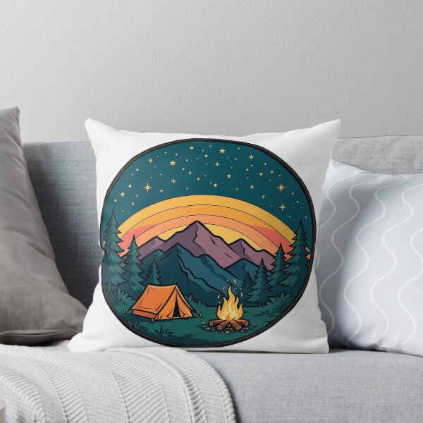 Item preview, Starlit Summit Camp Mountain Night Adventure designed and sold by Daniel Haddad.