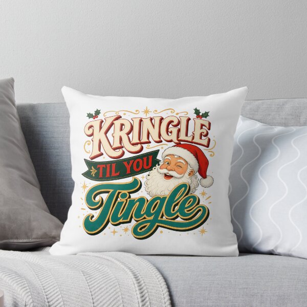 Item preview, Retro Kringle Til You Tingle Santa Christmas designed and sold by Maladies.
